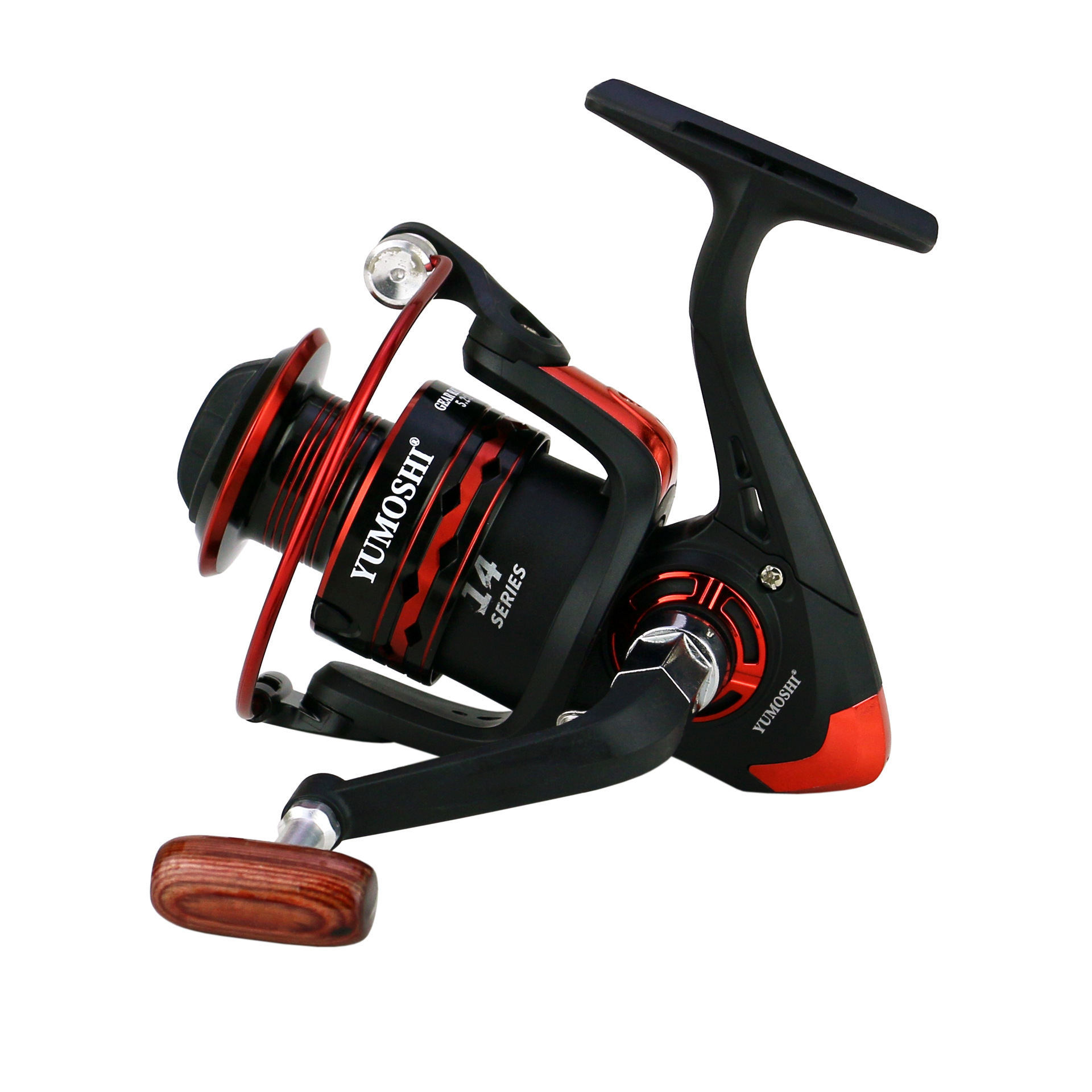 Ice Fishing Line - รอกตกปลาแบบสปินนิ่งรุ่น Jx สำหรับตกปลาในน้ำจืดและน้ำเค็ม เหมาะสำหรับตกปลาด้วยเหยื่อปลอม ตกปลาบนแพ และตกปลาตามโขดหิน