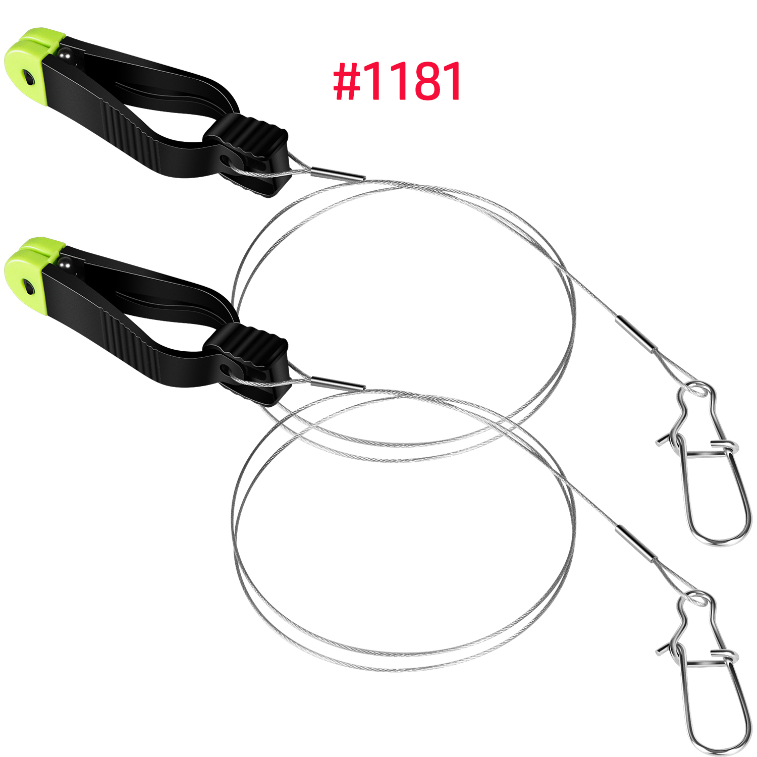 Leader Line - คลิปล็อคสายรัด 1181 สำหรับ Scotty Downrigger, ปรับระดับได้ด้วย