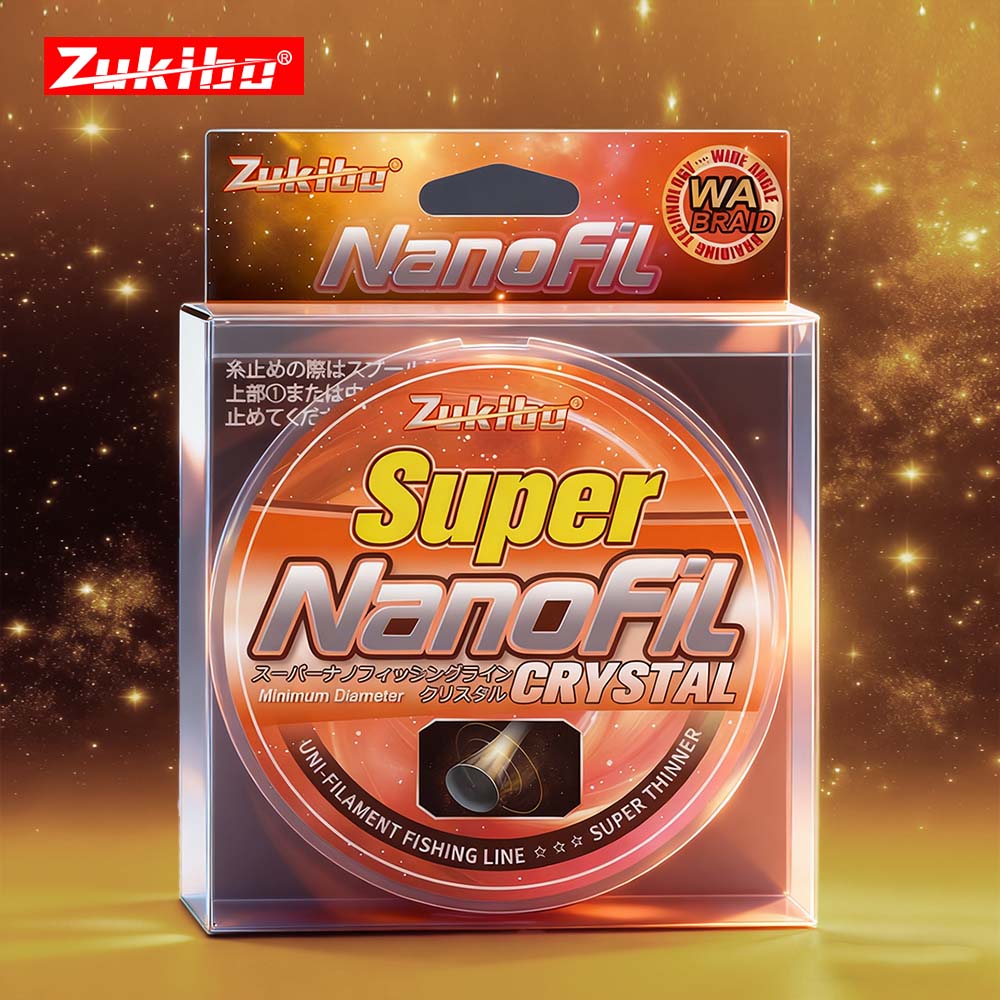 Copolymer Line - สายเอ็นตกปลา ZUKIBO รุ่นใหม่ Nanofil Crystal Unifilament