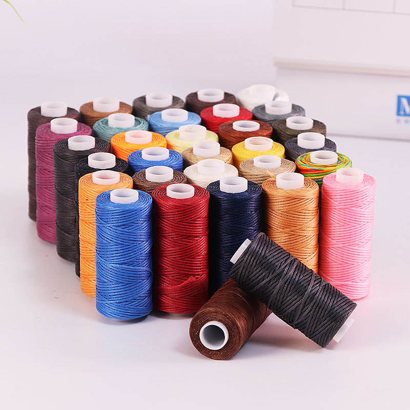 Copolymer Line - 1 มม.150D หนังด้ายสําหรับ DIY หัตถกรรมเครื่องมือเย็บด้าย 50