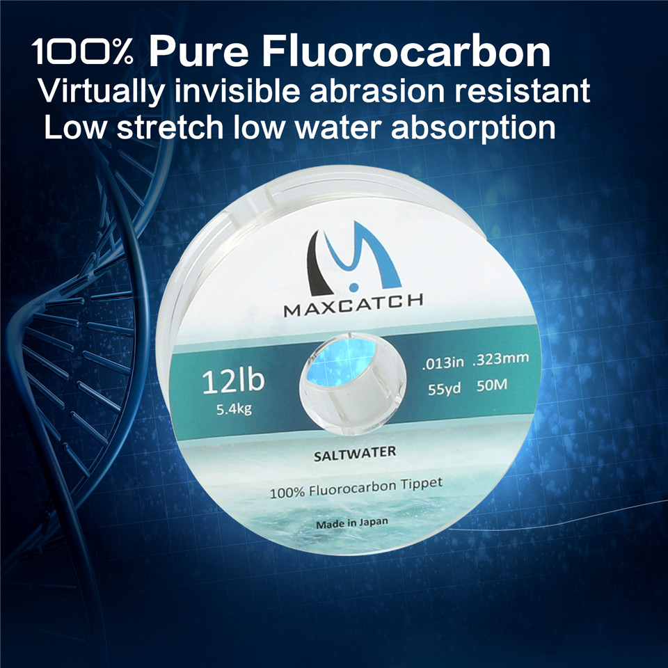 Maximumcatch 100% Pure Fluoroc - Fluorocarbon Line บทวิจารณ์และราคา
