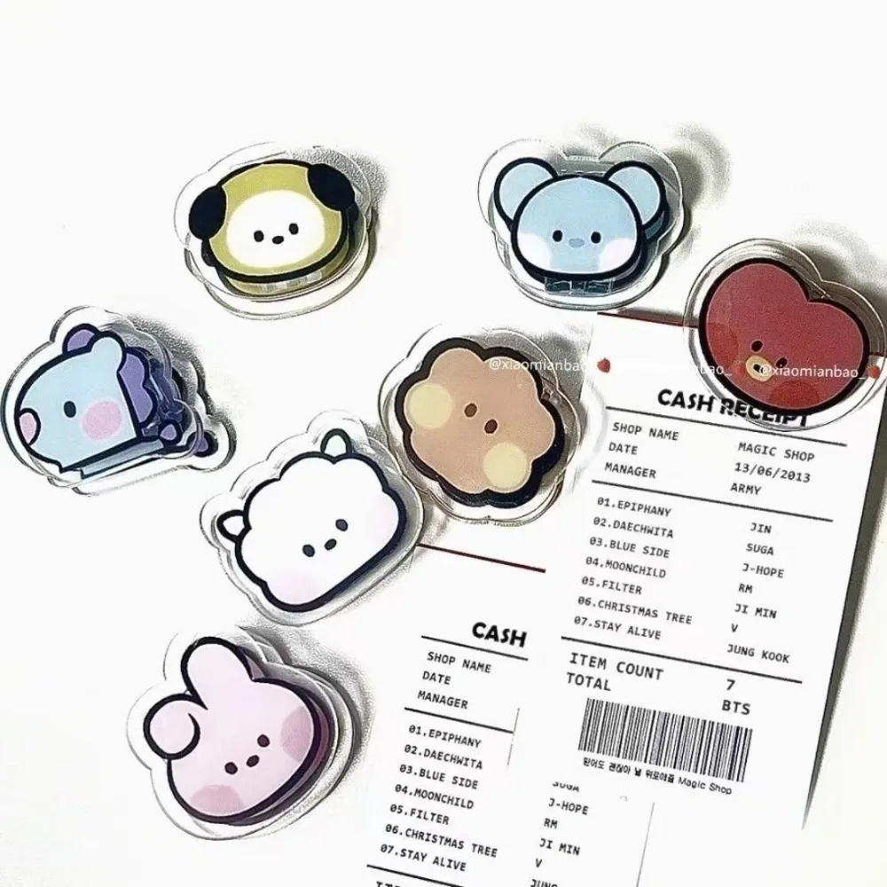 คลิปหนีบกระดาษอะคริลิค BT21 น่ - Tippet Line บทวิจารณ์และราคา
