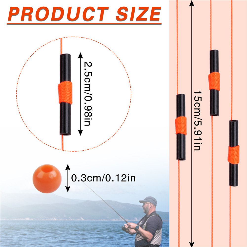 150PCS Bobber หยุด Slip Bobber - Monofilament Line บทวิจารณ์และราคา
