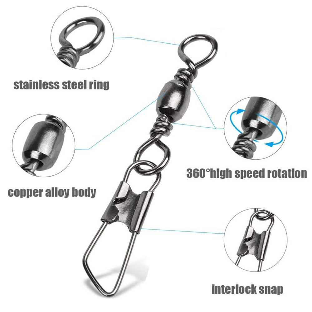 ตัวเชื่อมสายเบ็ดตกปลาแบบสแนปสต - Freshwater Line บทวิจารณ์และราคา