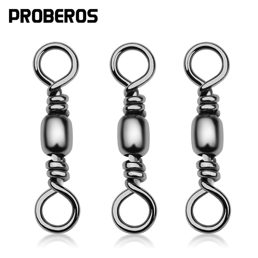 100 ชิ้นตกปลา Swivels Connecto - Leader Line บทวิจารณ์และราคา