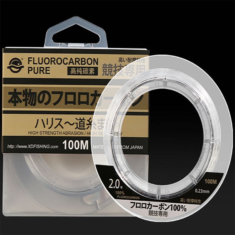 99% Fluorocarbon เอ็นตกปลา100M - Fluorocarbon Line บทวิจารณ์และราคา