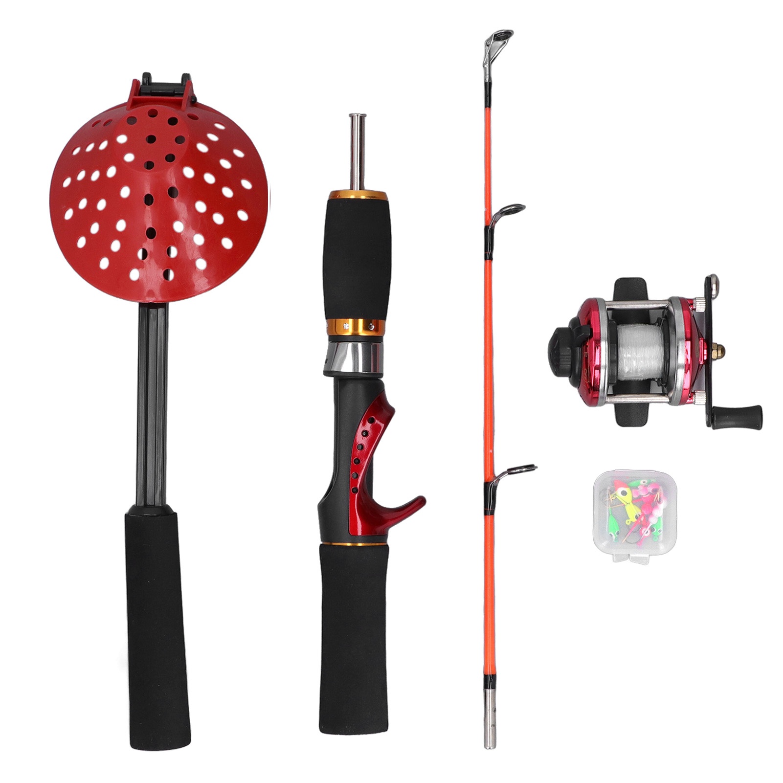 ชุดอุปกรณ์ตกปลาน้ำแข็งสำหรับฤด - Ice Fishing Line บทวิจารณ์และราคา